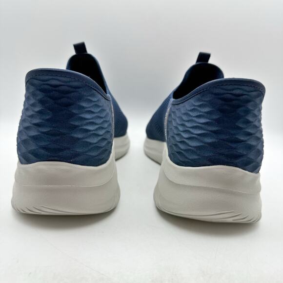 Skechers Mens Ultra Flex 3.0 Smooth Step Slip-In Sneakers US 12 Wide Navy NWOB - Picture 9 of 12